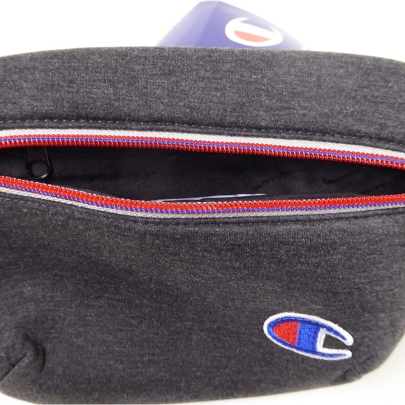Champion Jersey Knit Hip Waist Fanny Pack Travel Belt Bag NWT - Picture 4 of 7